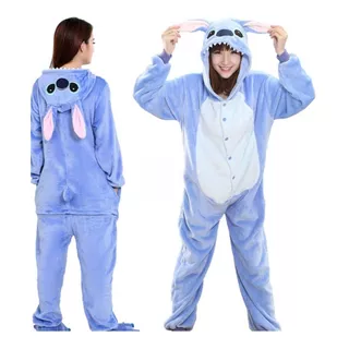 Stitch Pijama Disfraz Entretenido  Para Toda La Familia 