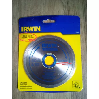 Irwin  Iw13891 Disco Diamantado Continuo 1500max. Rpm  110mm X 20mm 