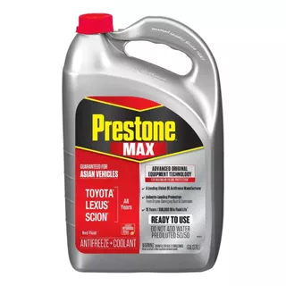 Refrigerante Prestone Asian Red Antifreeze/coolant 50/50 1gl