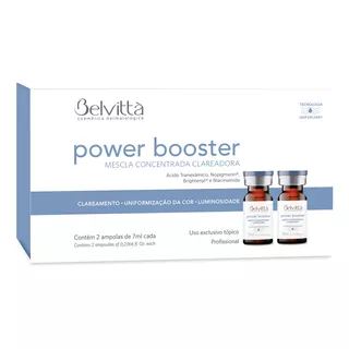 Power Booster Mescla Concentrada Clareadora Trat. De Melasma Tipo De Pele Todo Tipo De Pele