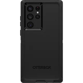 Carcasa Antigolpe Otterbox Defender Para Samsung S22 Ultra Color Negro Reforzado