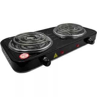 Fogareiro Elétrico 2 Bocas Fogão Cooktop De Mesa 2000 Watts