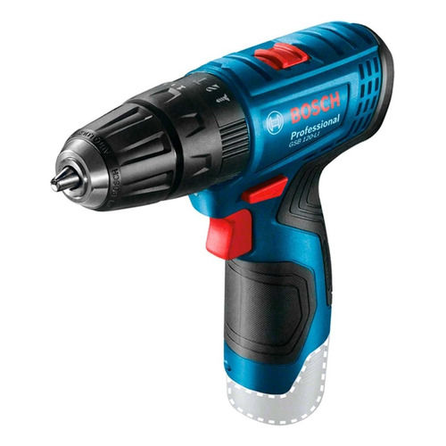 Taladro Percutor Bosch Gsb 120-li 12v Sin Batería Color Azul