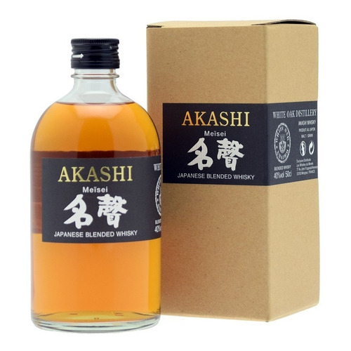 Exclusivo Whisky Akashi Meisei Japones Blended Importado