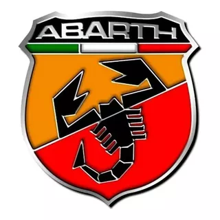 Emblema Aço Inox Fiat Abarth Brasão 
