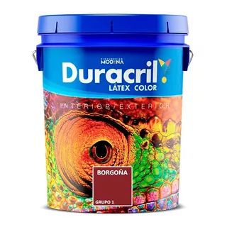 Pintura Látex Interior Exterior Color Duracril 10lts