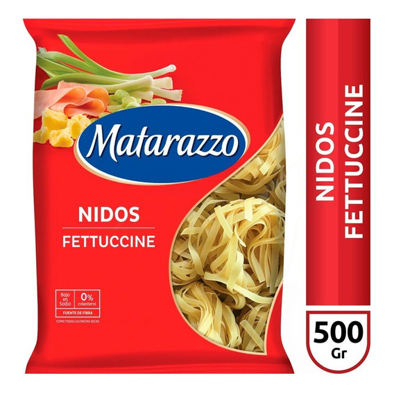 Fideos Nido Fettuccine Matarazzo X 500 Gr