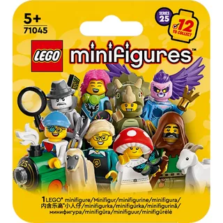 Minifiguras Lego De La Serie 25, Surtidas, 71045, Número De Piezas, Versión De 12 Personajes, Minifiguras De La Serie 25