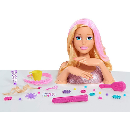 Cabeza Barbie Estilos De Lujo