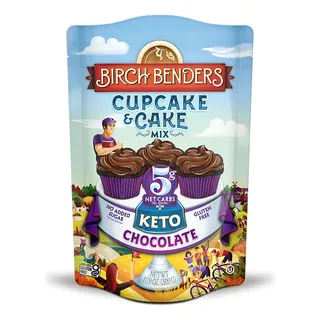 Harina Cupcake & Cake Chocolate Keto Birch Benders 310grs