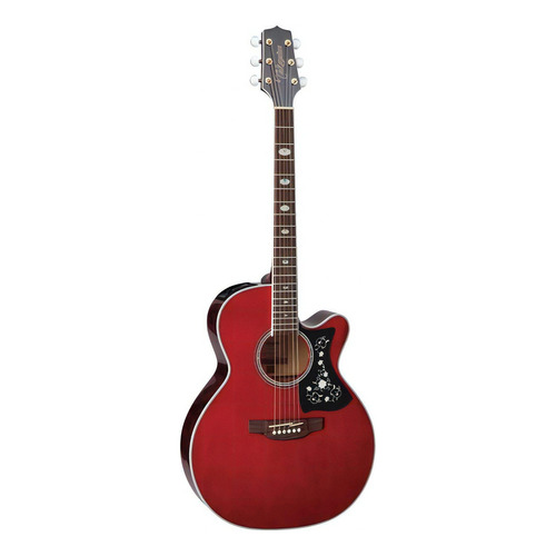 Guitarra Takamine GN75ce Wr & TK40d, color rojo abeto macizo, guía para la mano derecha