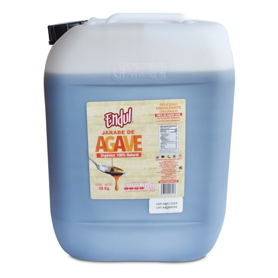 Jarabe De Agave Orgánico. Endul 28 Kg Oscuro