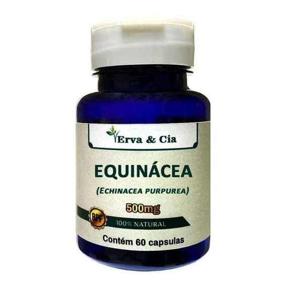 Equinacea 400 Mg  Más Vitamina C , 60 Capsulas 