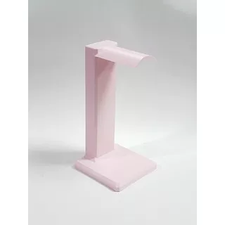 Apoio Para Fone De Ouvido 20 Cm Cor Da Luz Sem Luz Cor Rosa-claro