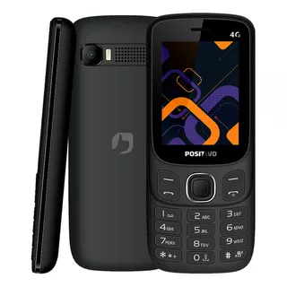 Celular Positivo P41 4g 2.4 Dual Sim Rádio Fm Cor Preto