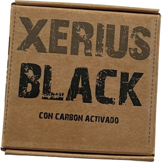Jabon Para Barba X3 - Con Carbón Activado Black-menta-cacao