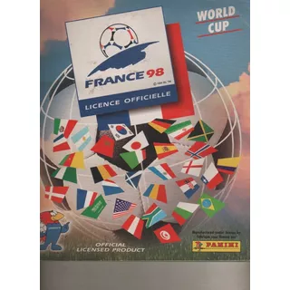 Album Figuritas Mundial Francia 98 - Panini Faltan 32 Figus 