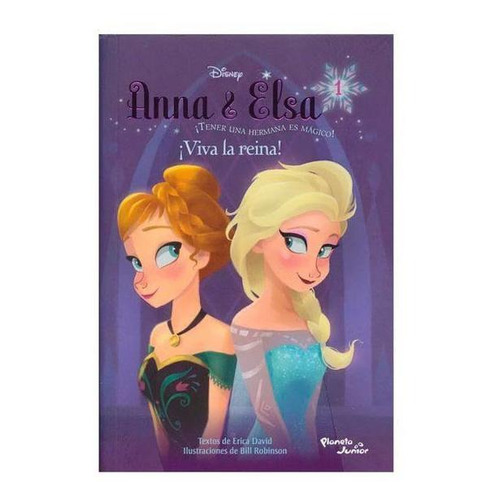 Novela Juvenil Frozen Anna Y Elsa - Disney -  Viva La Reina