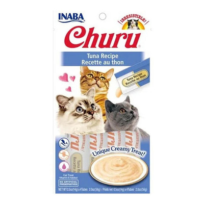 Churu Golosina Para Gatos En Puré De Atún 50 Variedades