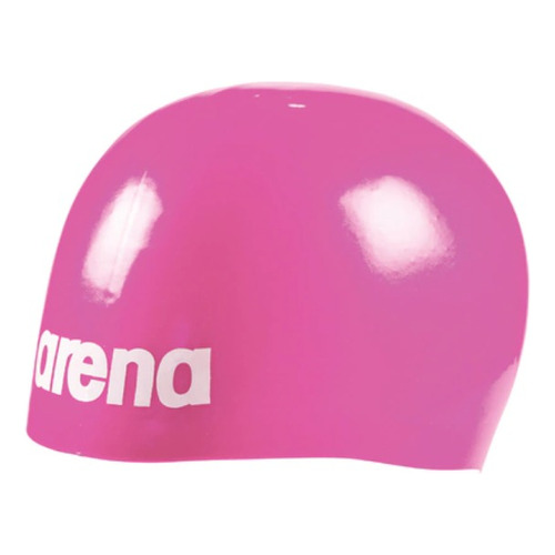 Gorra Natación Arena Moulded Pro 2 Silicona Competición Color Rosa Diseño de la tela Liso Tamaño L