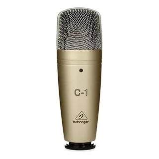 Micrófono Behringer C-1 Condensador Cardioide Color Dorado