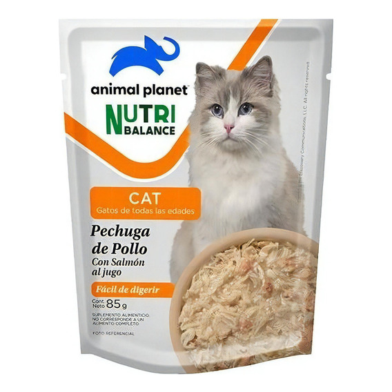 Animal Planet Alimento Gato Humedo Pollo 85 Gr