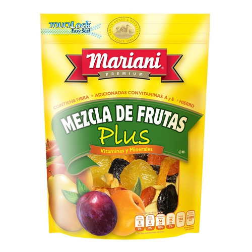 Mezcla De Frutas Plus Mariani 1 Kg Frutos Deshidratados