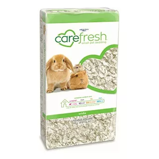 White Natural Pet Bedding, 10 L For Small Animals