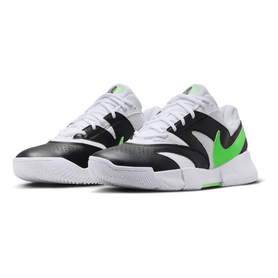 Tenis Para Hombre Nike Court Lite 4 Blanco/verde/negro