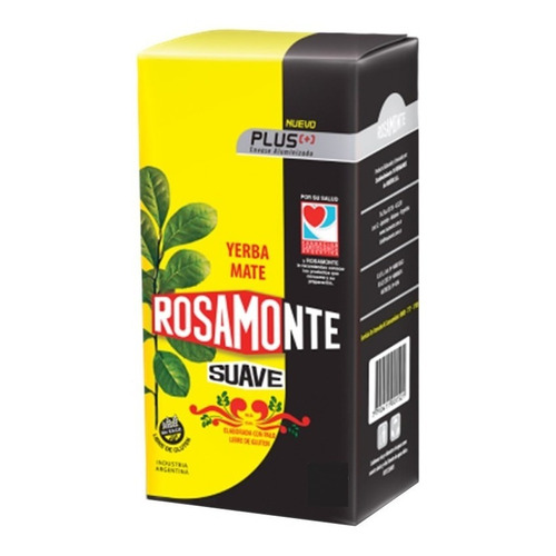 Rosamonte Yerba Mate Suave Plus 500 Gr / Qué Té Quieres