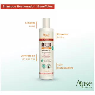  Apse Africa Baobá Shampoo 300 Ml
