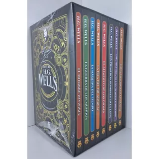 Libro Obras Selectas H.g. Wells 8 Volumenes De H.g Wells