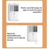 Deshumidificador 20l Digital Programable Hasta 52m2 Blanco Blanco