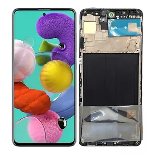 Módulo Pantalla Para Samsung A51 A515 Con Marco Cal. Incell