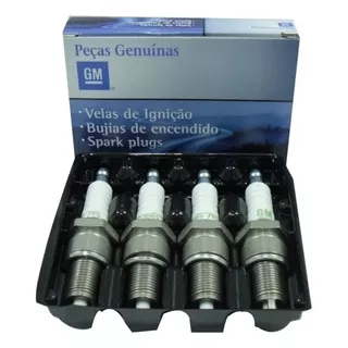 Kit X4 Juego Bujias Originales Gm Chevrolet Prisma 1.4