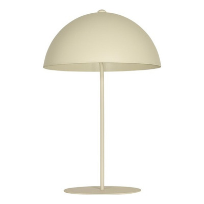 Lampara De Mesa Velador Campana Arena Apto E27 5350/a Fz