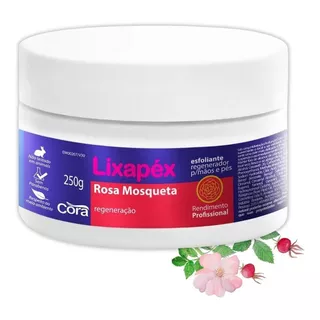 Spa Dos Pés Lixapéx Esfoliante Com Rosa Mosqueta 250g  Cora