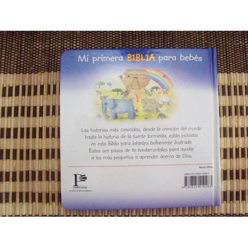 Biblia Mi Primera Biblia Para Bebes Azul