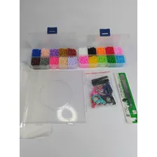 Pack Inicial 2.400 Hama Beads 5mm Juego Educativo Pixel Art 