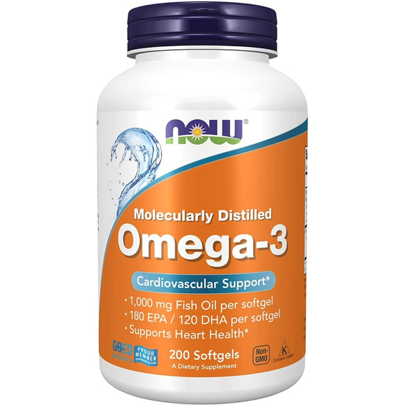 Omega 3 Now Capsulas Americanas