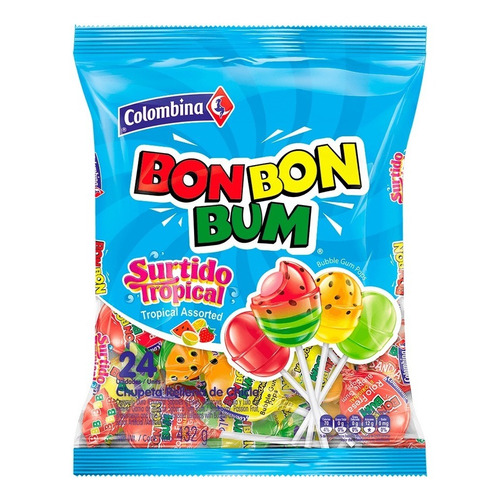 Bon Bon Bum Tropical Surtido