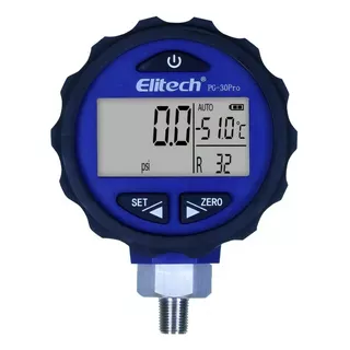 Manômetro Digital Baixa Pressão 500 Psi Pg-30 Pro Elitech