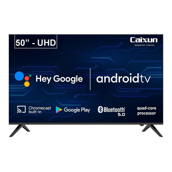 Smart Tv Caixun 50 4k Uhd Android C50v1ua