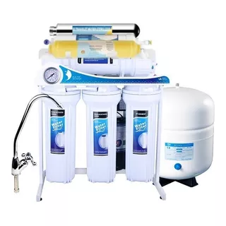 Sistema Osmosis Inversa 7 Etapas 100gpd Alcalino + Uv