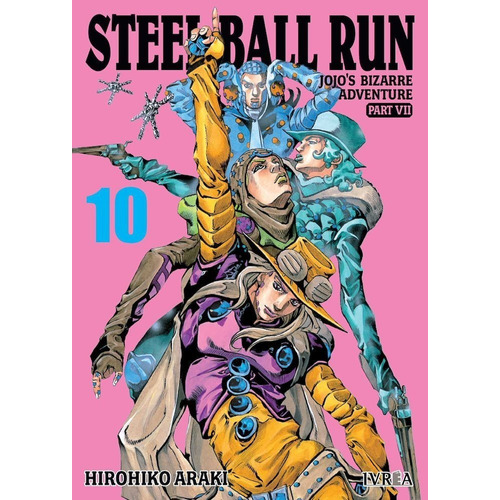 Manga Jojo's Bizarre Adventure Steel Ball Run 10 Ivrea Esp