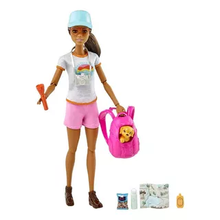 Barbie Dia De Spa Caminhada Com Pet - Mattel