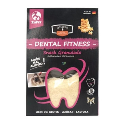 Snack Qchefs Dental Granulado Gato 80gr. Np