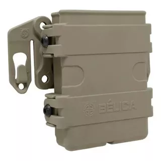 Porta Carregador Rígido 5,56mm : M4 T4 Ar15 Ar M16 Mag 556 Cor Coyote - Modular Molle