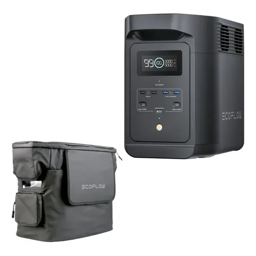 【美品】ECOFLOW  Energia Portátil Ecoflow Delta E980 127v + Bolsa Brinde