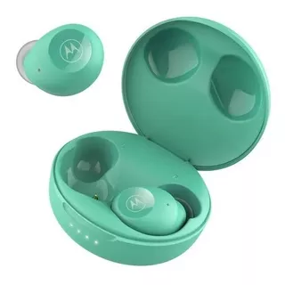 Audífonos Motorola Moto Buds 250 Bluetooth Verdes Color Menta